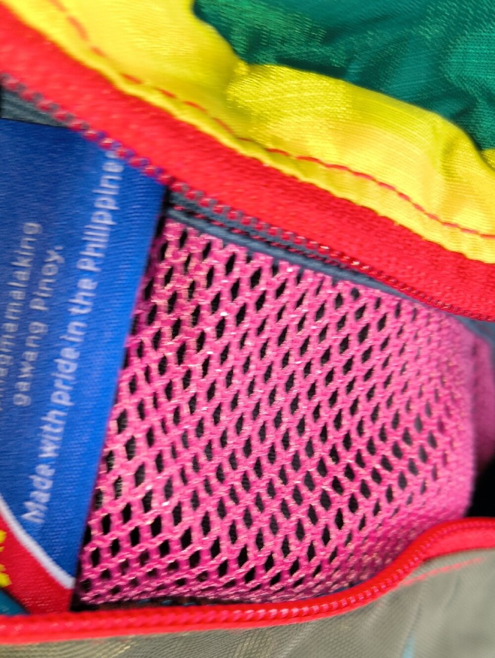 cotopaxi Olive Green Waist Pack with Bright Multi-Color Accents - Picture 6 of 6